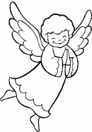 Ange de Noël 10 cm