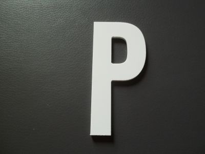 Lettre PVC modèle ALTERNATE