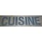 Lettres CUISINE 20 cm