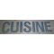 Lettres CUISINE 20 cm