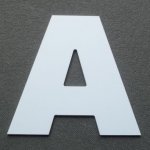 LETTRE-PVC 8829